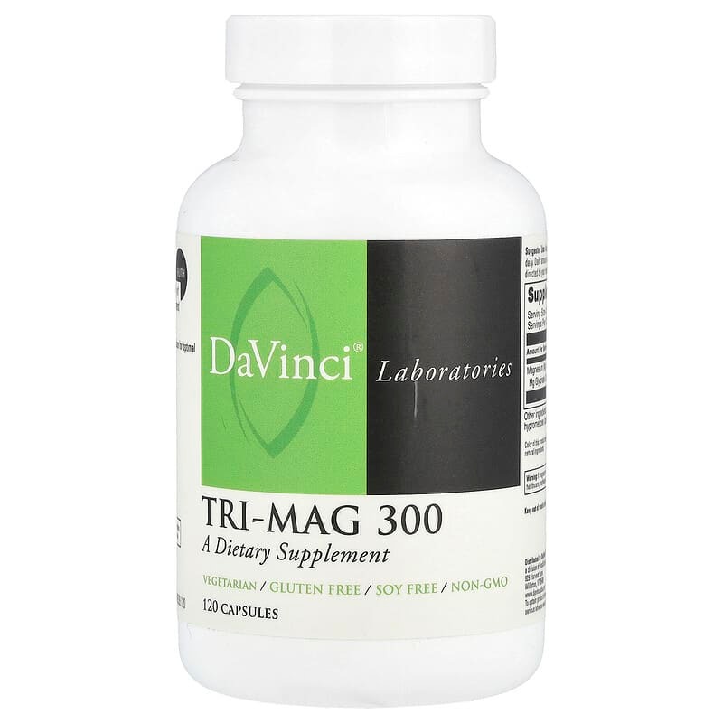 DaVinci Laboratories, <b>Tri-Mag 300</b> 120캡슐