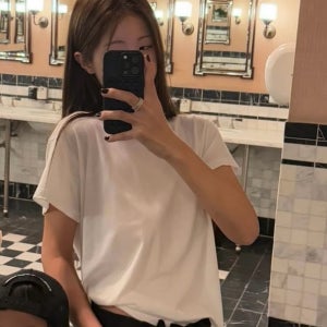 [전체당일]아웃핏 노멀 티셔츠 기본 소프트 베이직 라운드 부드러운 반팔티 노멀티
