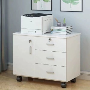 이동식 파일 서랍장 책장 이동서랍 간단한 문서 데스크 철제 서류함 서랍 길이 70 높이 40 65cm A 0mm