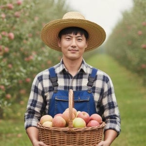홍로 중대과 사과 12.6Brix, 10kg, 1개