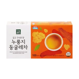 누룽지차 둥굴레차 구수한맛 부드러운 탕비실 100티백X2개입
