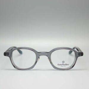 가메만넨 KMN 6148 46사이즈 GR 반투명 그레이 가메마넨 사각 뿔테안경