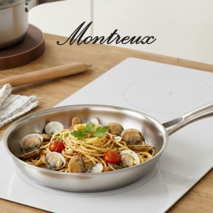 몬트렉스 무연마제 스텐팬 통5중 스텐 후라이팬 인덕션 스테인리스 프라이팬 28cm