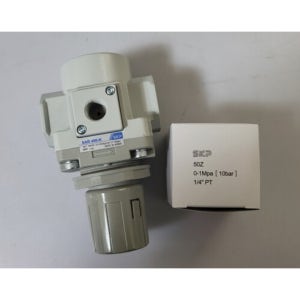 SKP SAR400-K SAR400-04BG-K RC1/2 15A 역류방지형 에어레귤레이터 압력조절기