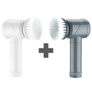 1+1 무선 전동 클리너 건전지형 청소솔 회전브러쉬