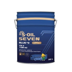 에쓰오일7 블루9 CK 10W40 DPF 유로6대형 디젤 화물 100% 합성유 20리터