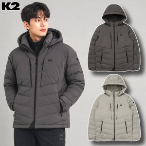 K2 경량 구스 다운 자켓 남성 가볍고따뜻한 등산 초경량패딩