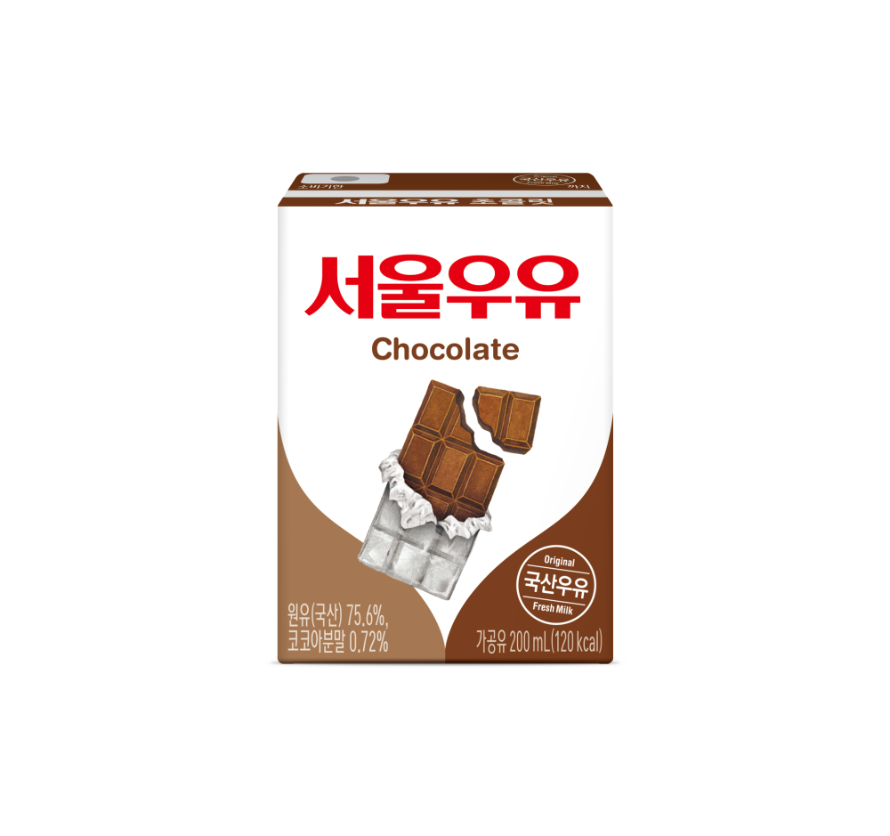 초코멸균우유