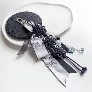 한국 전통 굿즈 운묵 키링 한국기념품 열쇠고리 백참 외국인선물 핸드메이드 노리개