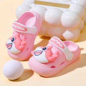 아동 상어 슬리퍼 샌들 물놀이 키즈