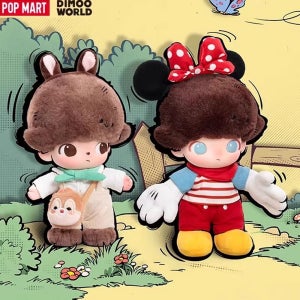 팝마트 정품 팝빈 디무 월드 x 디즈니 클래식 시리즈 키링 인형 피규어 DIMOOWORLD