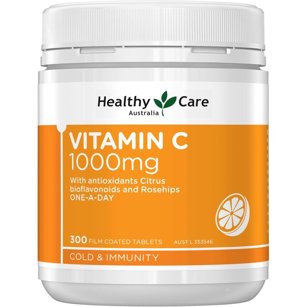 호주 헬시케어 Healthy Care <b>Vitamin C</b> <b>비타민C</b> 1000mg 300정