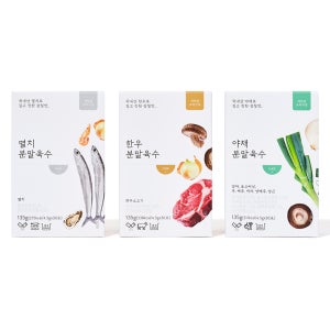 예찬원 멸치 야채 한우 분말육수 코인육수 30포