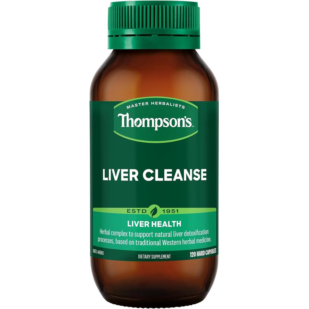 호주 톰슨 THOMPSON’S Liver Cleanse <b>리버 클렌즈</b> 캡슐 120정
