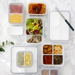 국산 소분 나눔 반찬통 야채 보관통 과일 용기 냉장고 정리 칸