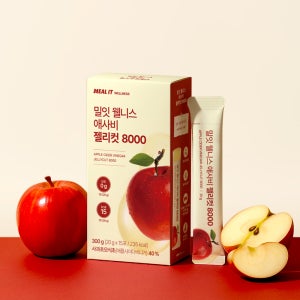 밀잇 웰니스 애사비 젤리컷 8000 1박스 15포 애플사이다비니거 사과초모식초 애사비젤리