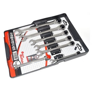 세신 기어렌치 7PCS(8 10 12 13 14 17 19 mm) 라쳇 렌치 스패너 세트