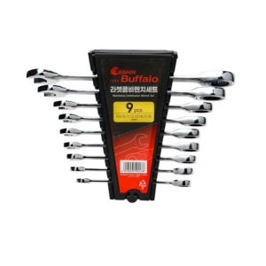 세신 기어렌치 9PCS(8 9 10 11 12 13 14 17 19 mm) 라쳇 스패너