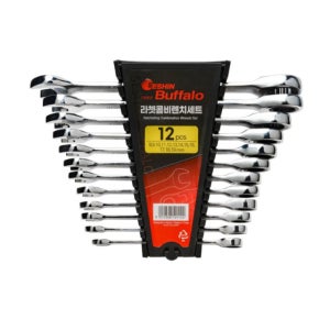 세신 기어렌치 12PCS(8 9 10 11 12 13 14 15 16 17 18 19mm)라쳇 스패너