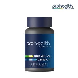 프로헬스 퓨어 크릴오일 오메가3 500mg, 60캡슐 (PH693)
