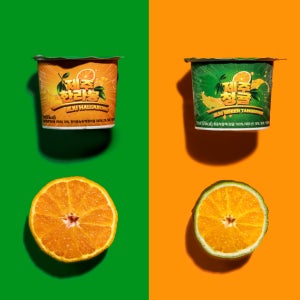 제주에프엔비 냉동 한라봉 청 샤베트 컵 아이스크림 부드러운 아이들간식 110ml 10개입