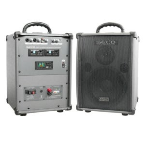 SECO 이동식 스피커 DW-440US 8인치 100W