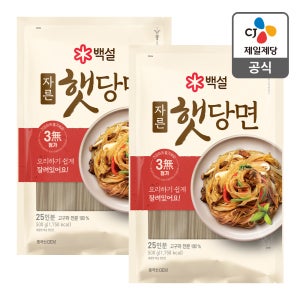 백설 자른햇당면 500g, 2개