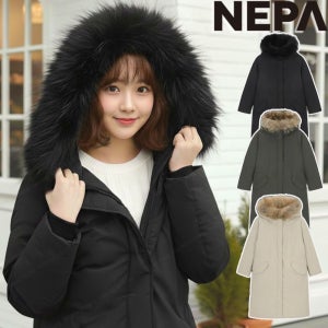 네파 롱패딩 여자 겨울 구스 다운 패딩 점퍼