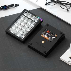 STARS21 넘버 키패드 숫자 키보드 알루미늄 기계식 텐키 무선 PLUS 블랙 화이트