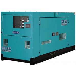 덴요 100kVA 방음형 경유 건물비상용 산업용 디젤발전기 DCA-100ESI 대형발전기