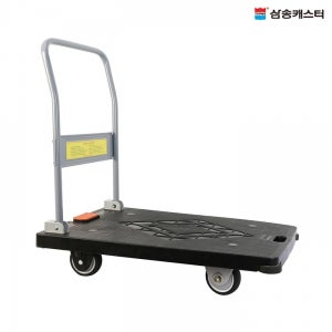 삼송캐스터 접이식 테크트럭 풋브레이크 핸드카트 대형