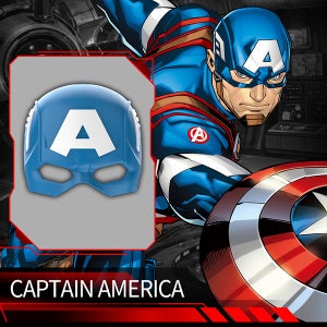 마블 롤플레이 마스크-캡틴 아메리카