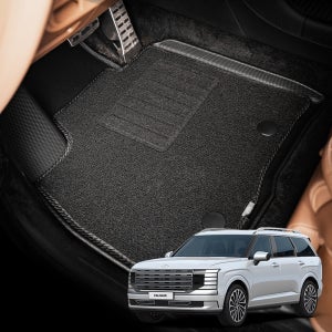 이지스오토랩 차량용 TPE 카매트 디올뉴 팰리세이드 LX3 맞춤형 발매트 방수 자동차