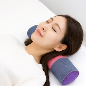[직접제조]오슬립 메밀베개 거북목 일자목 낮은 편백 깊은잠 수면베개 원통 사각 피그먼트 경추 오방색