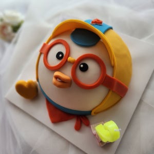 떡케이크 떡케익 주문제작 칠순 환갑 부산 정관 양산 캐릭터 뽀로로케이크 해피데이
