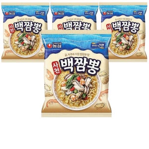 농심 사천백짬뽕 94g 16개