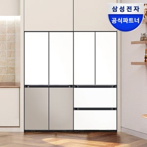 삼성전자 비스포크 키친핏 냉장고 김치냉장고 세트 패키지 RM70F63R2ZG RK70F42M3Z