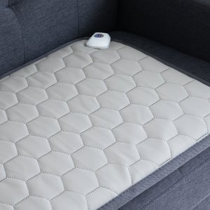 한일의료기 탄소 전기방석 원적외선 온열 소파 매트 5인용, 55x180cm, 라이트그레이