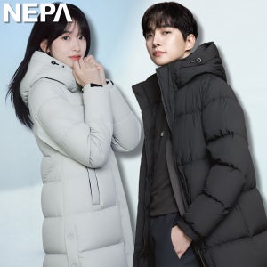 네파 역시즌 롱패딩 고어텍스 남여공용 긴기장 구스다운 거위털 이준호 롱패딩