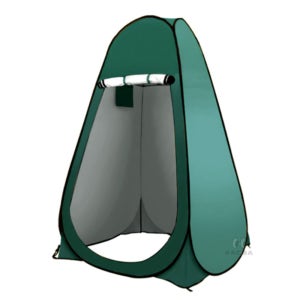 일상다많사 캠핑 이동식 샤워텐트 120x190cm 다크그린 야외 이동식샤워부스 낚시용
