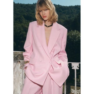 MANGO WOMAN 블레이저 CHIADO Pink 17024149