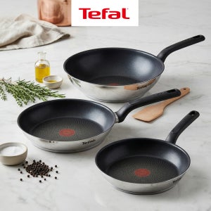 [3종세트] 테팔 인덕션 스텐 티타늄 1X 디네토 프라이팬