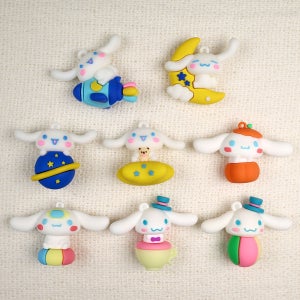 산리오 시나모롤 케릭터 인형 에어팟 키링 키홀더