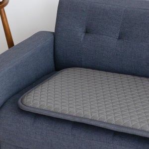 한일의료기 원적외선 탄소 온열 전기 방석 매트 소파 3인용, 50x140cm, 차콜