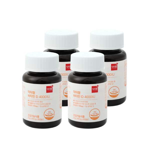 <b>닥터팜 비타민D</b> 4000IU 300mg X 360캡슐(4통/12개월)