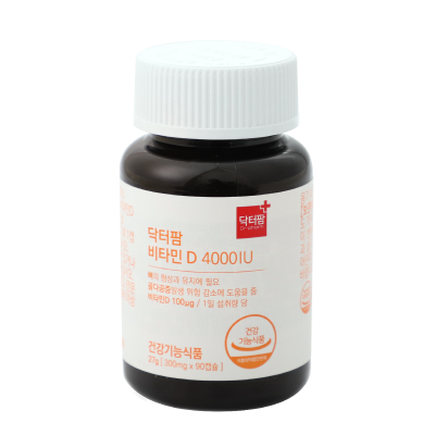 <b>닥터팜 비타민D</b> 4000IU 300mg X 90캡슐(1통/3개월)