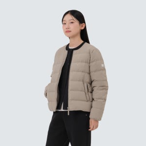 [스노우피크 어패럴] 랜드 여성 경량 다운 자켓 Tan Gray (S25WWGDJ61)