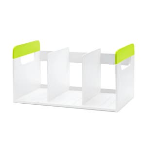 카파맥스 플러스 3단 책꽂이 연두 (334x190x196)