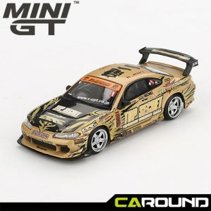 미니지티(714) 1:64 닛산 실비아 (S15) 탑 시크릿 D1 GP (블리스터 패키지)