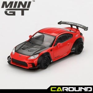 미니지티(885) 1:64 토요타 GR86 LB Nation - 레드